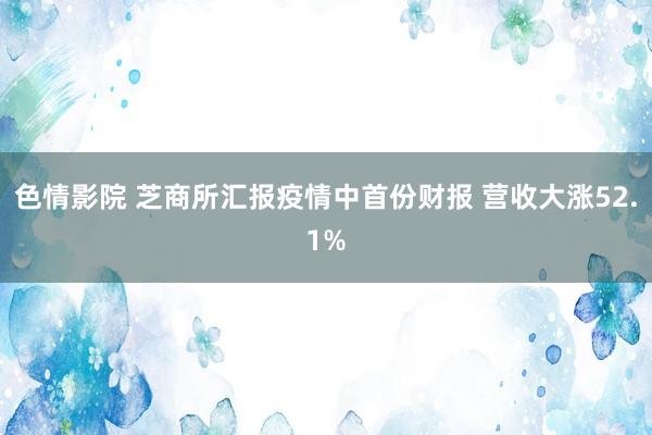 色情影院 芝商所汇报疫情中首份财报 营收大涨52.1%