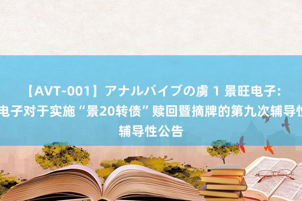 【AVT-001】アナルバイブの虜 1 景旺电子: 景旺电子对于实施“景20转债”赎回暨摘牌的第九次辅导性公告