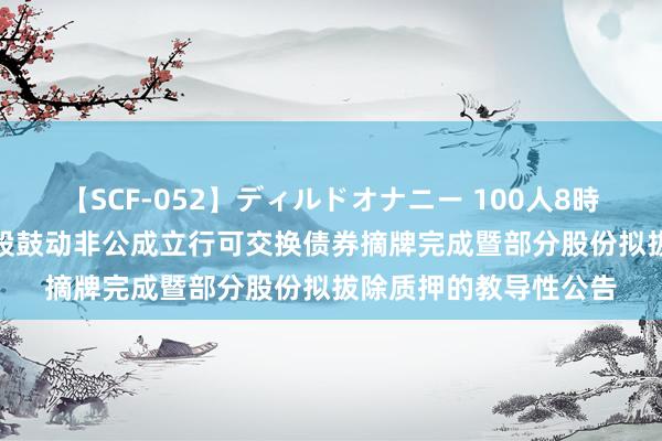 【SCF-052】ディルドオナニー 100人8時間 海南橡胶: 对于控股鼓动非公成立行可交换债券摘牌完成暨部分股份拟拔除质押的教导性公告